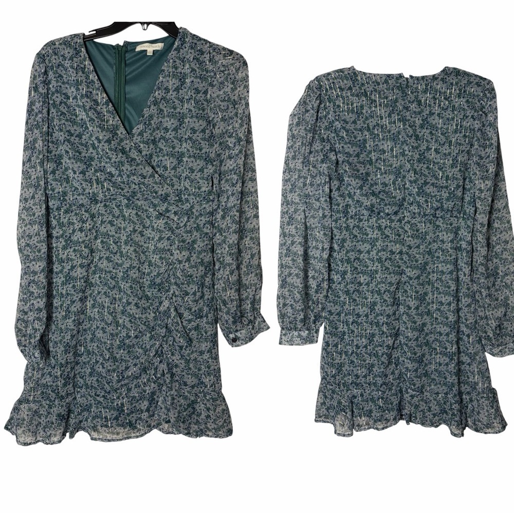 Lot of 3 Junior Womens  Bundle Size L Beyond Words Pink Lily Burnout Ruching - Picture 2 of 6